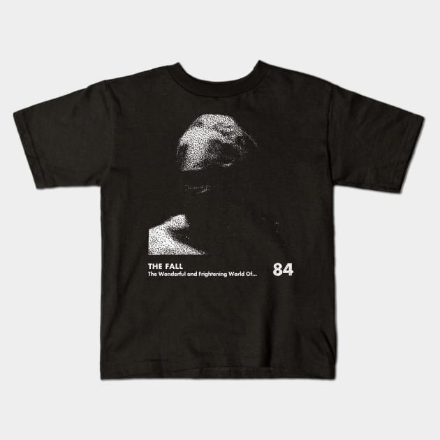 The Fall / Minimalist Graphic Artwork Design Kids T-Shirt by saudade